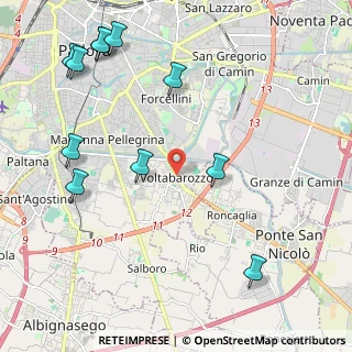 Mappa Voltabarozzo, 35127 Padova PD, Italia (2.68909)