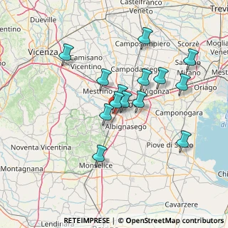 Mappa Via Monferrato, 35142 Padova PD, Italia (12.67357)