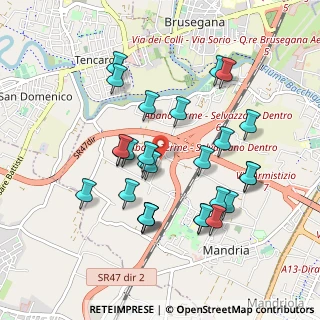 Mappa Via Monferrato, 35142 Padova PD, Italia (0.90111)
