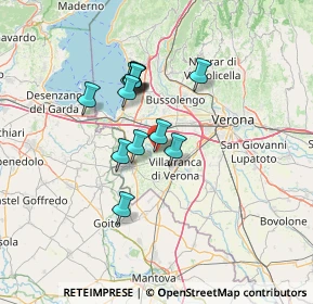 Mappa Via Pescarete, 37066 Sommacampagna VR, Italia (10.57846)
