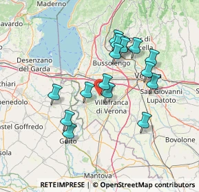 Mappa Via Pescarete, 37066 Sommacampagna VR, Italia (12.71)