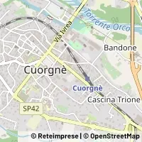 지도 Cuorgnè