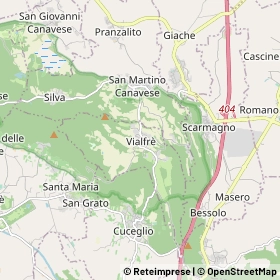 Mappa Vialfrè