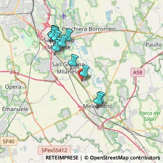 Mappa Centro Commerciale, 20098 San Giuliano Milanese MI, Italia (3.84615)