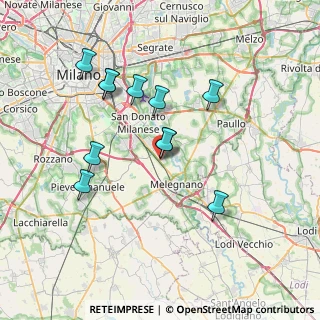 Mappa Centro Commerciale, 20098 San Giuliano Milanese MI, Italia (6.77636)