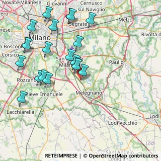 Mappa Centro Commerciale, 20098 San Giuliano Milanese MI, Italia (9.1195)