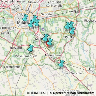 Mappa Centro Commerciale, 20098 San Giuliano Milanese MI, Italia (7.315)