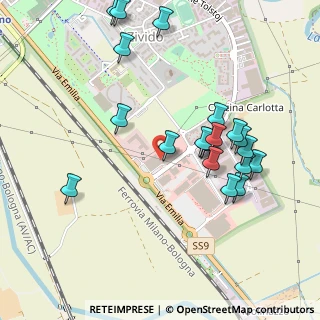 Mappa Centro Commerciale, 20098 San Giuliano Milanese MI, Italia (0.5095)