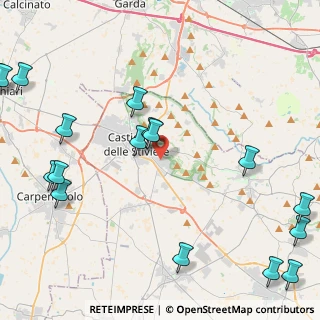 Mappa Via Giosuè Carducci, 46043 Castiglione delle Stiviere MN, Italia (6.543)