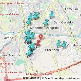 Mappa Via Guasti, 35124 Padova PD, Italia (0.888)
