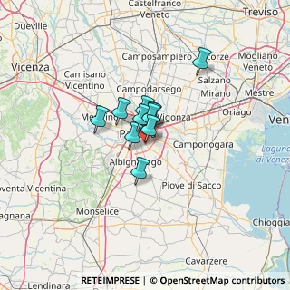 Mappa Via Bosco Rignano, 35127 Padova PD, Italia (6.64909)
