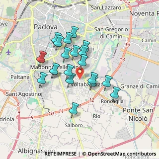 Mappa Via Bosco Rignano, 35127 Padova PD, Italia (1.4805)