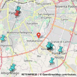 Mappa Via Muzio Attendolo, 35127 Padova PD, Italia (3.01462)