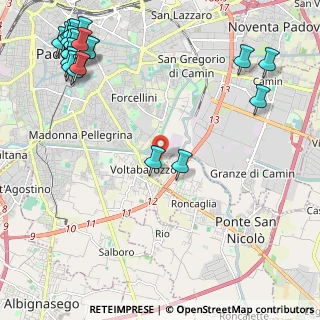 Mappa Via Muzio Attendolo, 35127 Padova PD, Italia (3.1705)