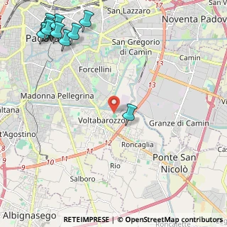 Mappa Via Muzio Attendolo, 35127 Padova PD, Italia (3.29364)