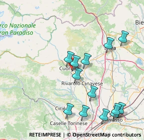 Mappa Via Salassa S.R. 460 KM. 28-362, 10082 Cuorgnè TO, Italia (17.30308)