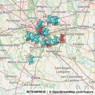 Mappa A50 Tangenziale Ovest Milano, 20098 Area Industriale MI, Italia (11.085)