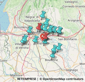 Mappa 37057 San Giovanni Lupatoto VR, Italia (9.259)