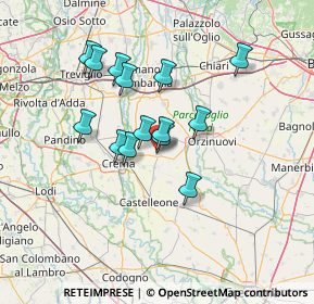 Mappa Via Alcide De Gasperi, 26014 Romanengo CR, Italia (11.22429)