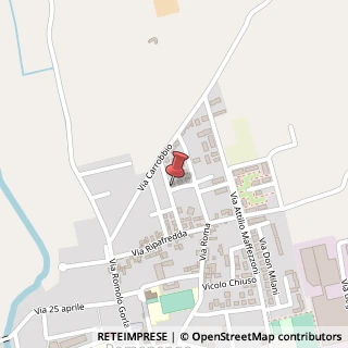 Mappa Via Alcide De Gasperi, 12, 26014 Romanengo, Cremona (Lombardia)