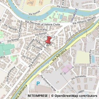 Mappa Via Armistizio, 21, 35142 Padova, Padova (Veneto)