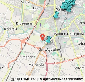Mappa Via Adria, 35142 Padova PD, Italia (3.20917)