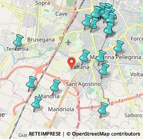 Mappa Via Adria, 35142 Padova PD, Italia (2.5385)