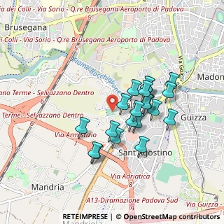 Mappa Via Adria, 35142 Padova PD, Italia (0.7305)