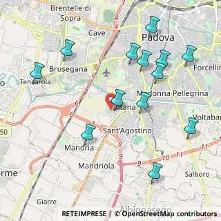 Mappa Via Adria, 35142 Padova PD, Italia (2.30769)