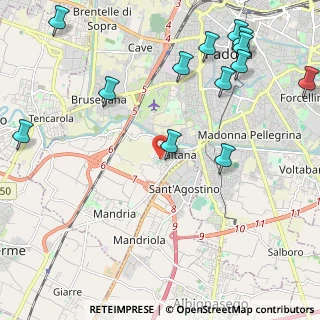 Mappa Via Adria, 35142 Padova PD, Italia (2.81308)