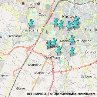 Mappa Via Adria, 35142 Padova PD, Italia (1.8925)