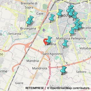 Mappa Via Adria, 35142 Padova PD, Italia (2.83294)