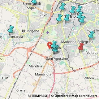 Mappa Via Adria, 35142 Padova PD, Italia (2.69714)