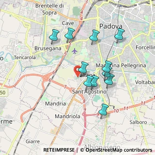 Mappa Via Adria, 35142 Padova PD, Italia (1.69182)
