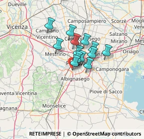 Mappa Via Adria, 35142 Padova PD, Italia (8.30462)