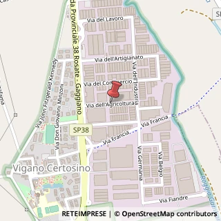 Mappa Via Dell' Agricoltura, 37, 20083 Gaggiano, Milano (Lombardia)
