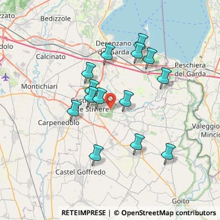 Mappa Via Valle Scura, 46043 Castiglione delle Stiviere MN, Italia (6.72714)