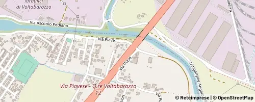 Mappa Ponte San Nicolò