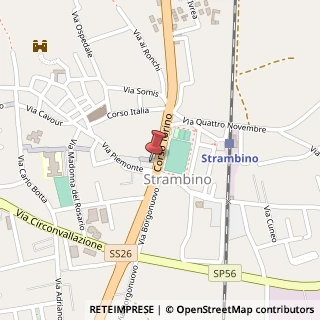 Mappa Piazza della Repubblica, 16, 10019 Strambino, Torino (Piemonte)