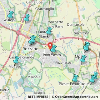 Mappa Via Ludovico Ariosto, 20089 Pontesesto MI, Italia (2.98071)