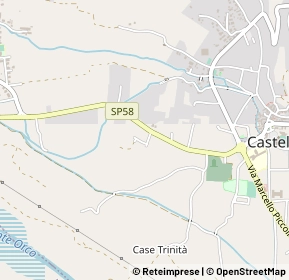 Mappa Strada Cuorgnè, 10087 Castellamonte TO, Italia (0.41154)
