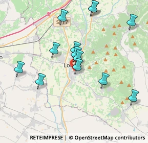 Mappa Via XXIV Maggio, 36045 Lonigo VI, Italia (3.91846)