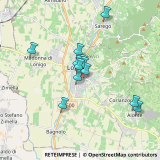 Mappa Via XXIV Maggio, 36045 Lonigo VI, Italia (1.55583)