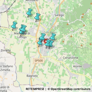 Mappa Via XXIV Maggio, 36045 Lonigo VI, Italia (1.74545)