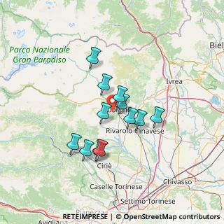 Mappa Frazione Buasca, 10080 San Colombano Belmonte TO, Italia (10.73583)