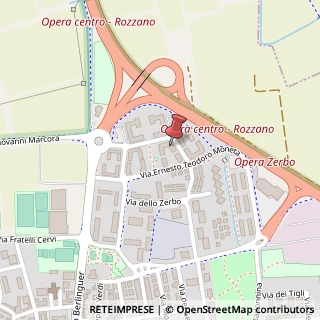 Mappa Via Daniel Bovet, 5, 20073 Opera, Milano (Lombardia)