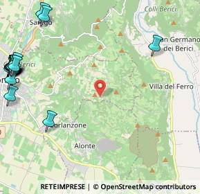 Mappa Via Monte Canove, 36045 Lonigo VI, Italia (3.4945)