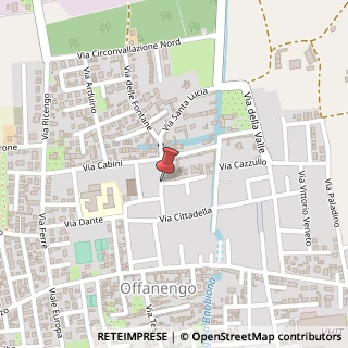 Mappa Via Conti di Offanengo,  27, 26010 Offanengo, Cremona (Lombardia)
