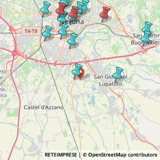 Mappa Via Corte Avanzi, 37135 Verona VR, Italia (6.3695)