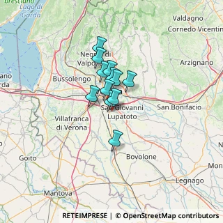 Mappa Via Corte Avanzi, 37135 Verona VR, Italia (7.88667)